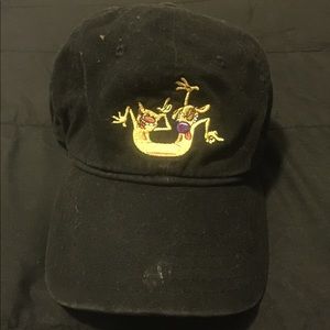 Black Catdog dad hat